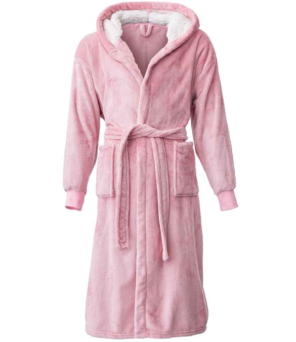Brand Lab Unisex Hooded Cuffed Robe
