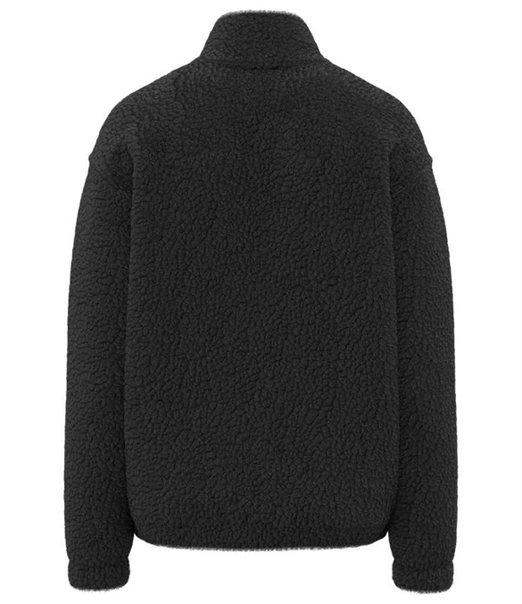 Spasso Unisex Sherpa Drop Shoulder 1/4 Zip Sweat
