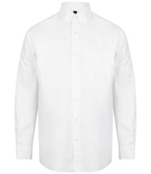 Henbury Long Sleeve Classic Oxford Shirt