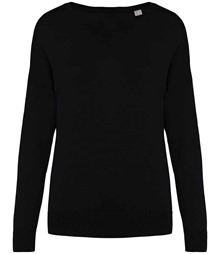Spasso Ladies TENCEL™ V Neck Sweater